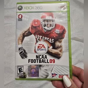 NCAA FOOTBALL 09 (Microsoft Xbox 360, 2008) COMPLETE